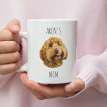 Taza De Café Mug fotográfica de perro personalizado | Regalo pe<br><div class="desc">¡Celebra el amor por tu amigo con esta foto de mamá Perro personalizada! Agrega tu foto mascota favorita para crear un regalo único para los amantes del perro. Perfecto para tomar café, té o cacao caliente, este tazón personalizado es una forma cuidadosa de mostrar su vínculo con su compañero de...</div>