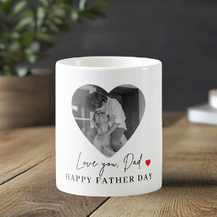 Taza De Café Mug fotográfico de amor personalizado de tu padre 