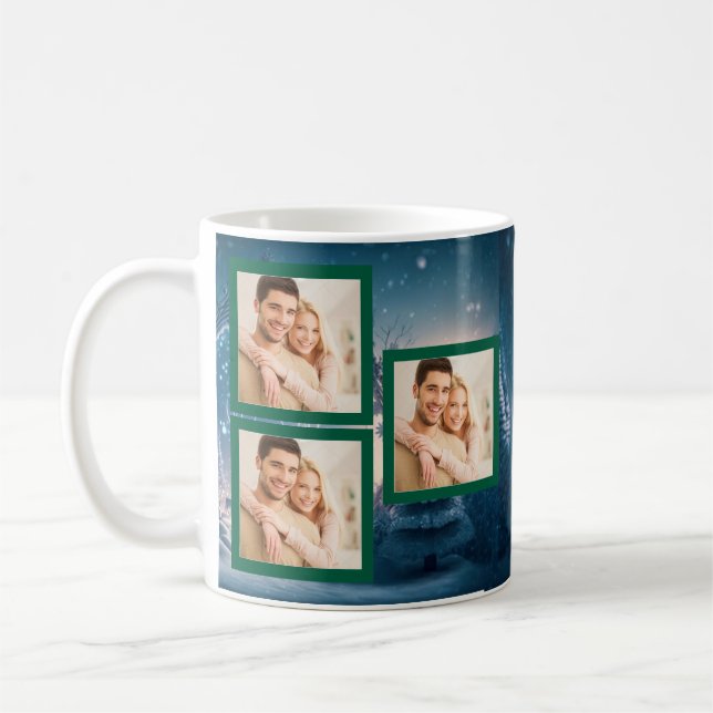 Taza De Café Mug fotográfico familiar de personalizable (Izquierda)
