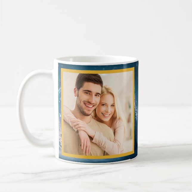 Taza De Café Mug fotográfico familiar de personalizable (Izquierda)