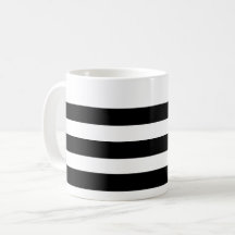 Mug franco negro y blanco