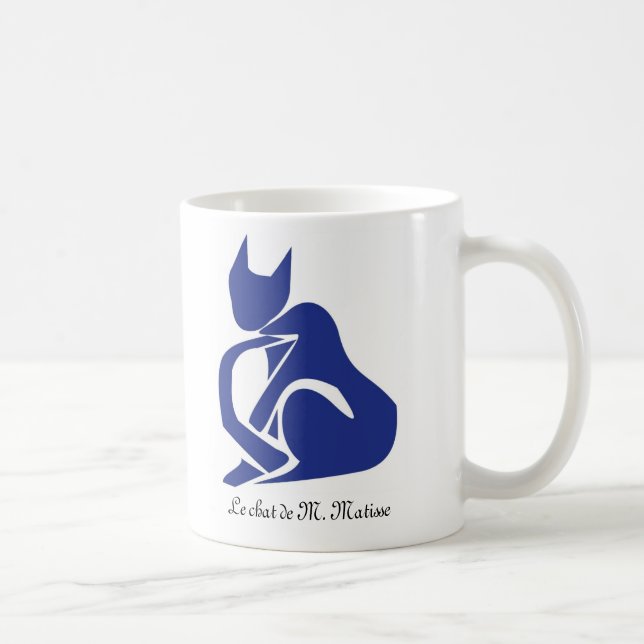 Taza De Café Mug Gato de Matisse (Derecha)