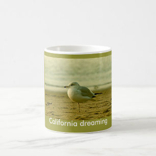 Taza De Café Mug - gaviota - California soñando