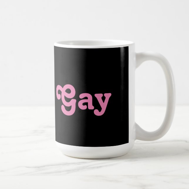 Taza De Café Mug Gay (Derecha)
