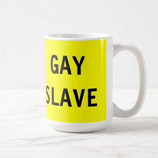 Taza De Café Mug Gay Slave