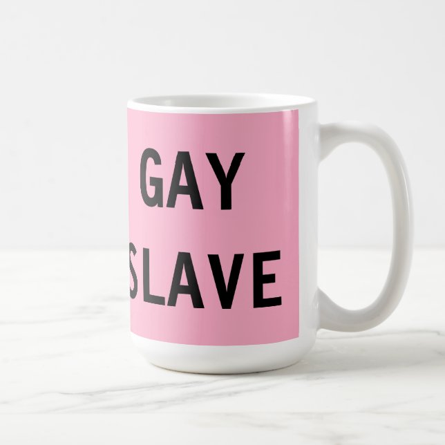 Taza De Café Mug Gay Slave (Derecha)