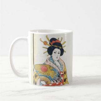 Taza De Café Mug Geisha