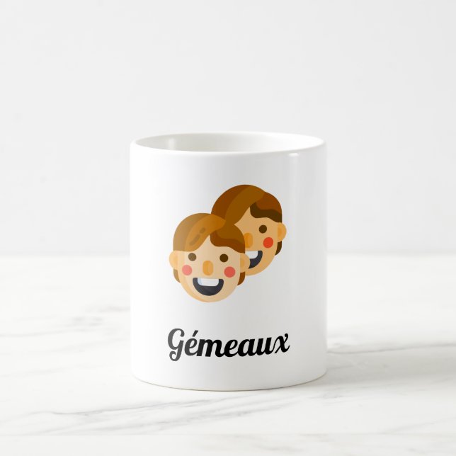 Taza De Café Mug Gémeaux (Centro)