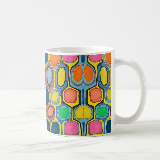 TAZA DE CAFÉ MUG "GEO COLOR" (Derecha)