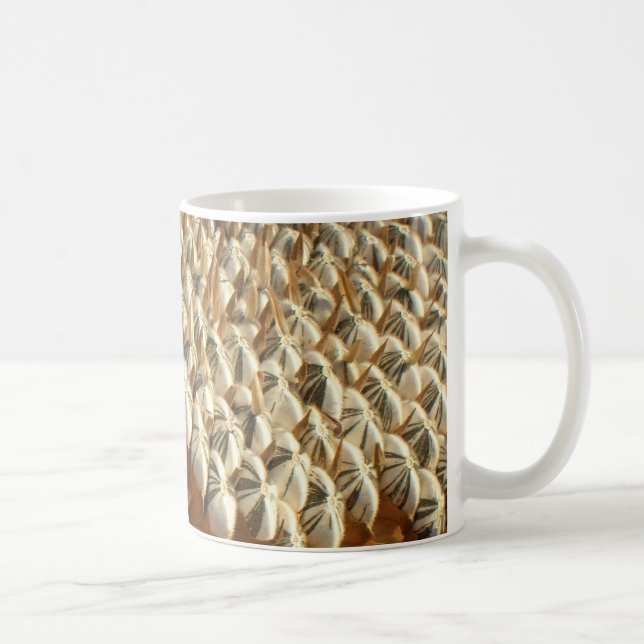 Taza De Café Mug - Geometría de semillas de girasol (Derecha)