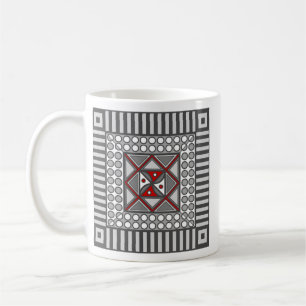 Taza De Café Mug Geométrica Alternativa
