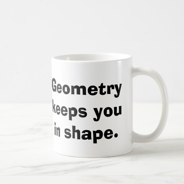 Taza De Café Mug. geométrica matemática (Derecha)