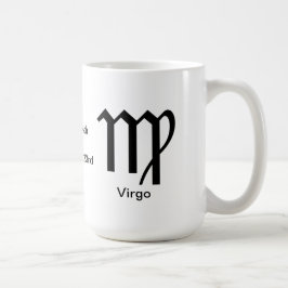Taza De Café Mug - Glifo virgo