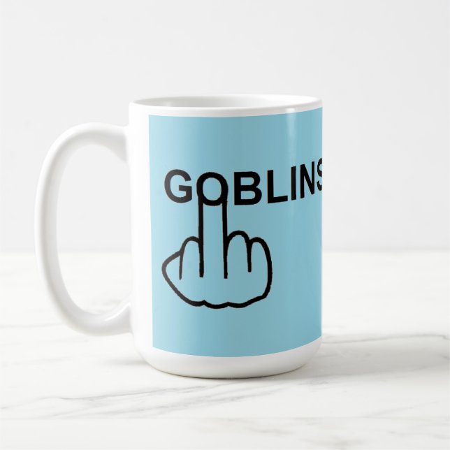 Taza De Café Mug Goblins Flip (Izquierda)