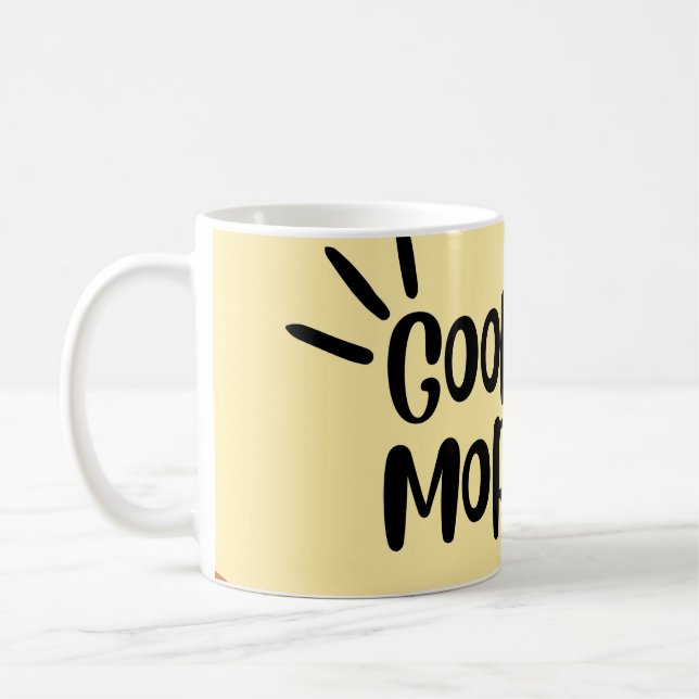 Taza De Café mug GoOd MoRnInG (Izquierda)