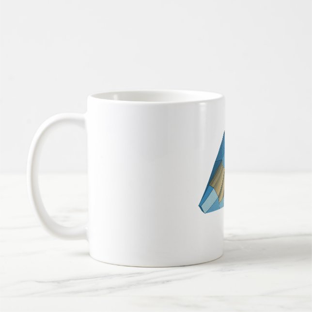 Taza De Café Mug gráfico de BatRay (Izquierda)