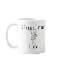 Mug Grandma Life Wildflowers