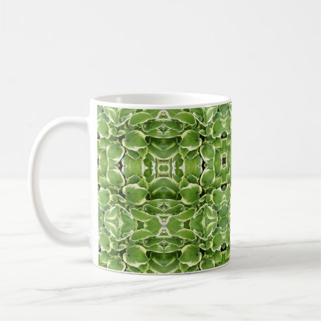 Taza De Café Mug Green Hosta (Izquierda)
