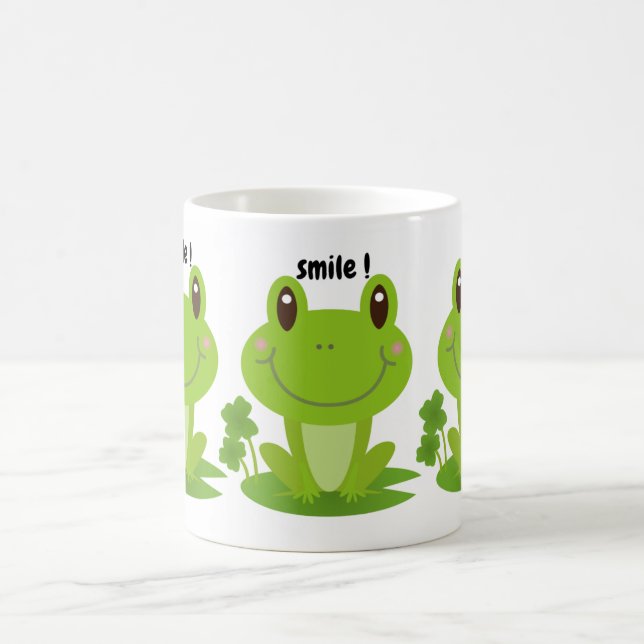 Taza De Café Mug grenouille personnalisé, mug à café grenouille (Centro)