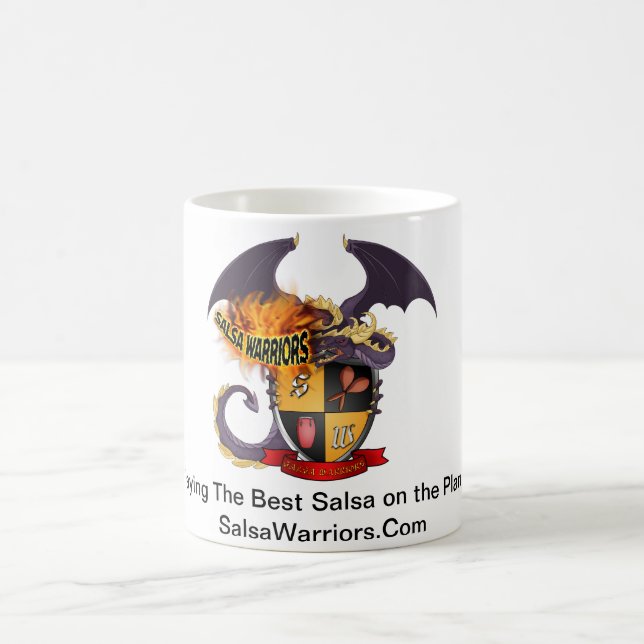 Taza De Café Mug. guerreros de la salsa (Centro)