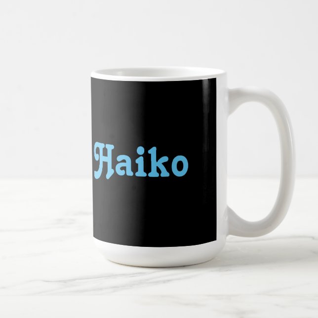 Taza De Café Mug Haiko (Derecha)