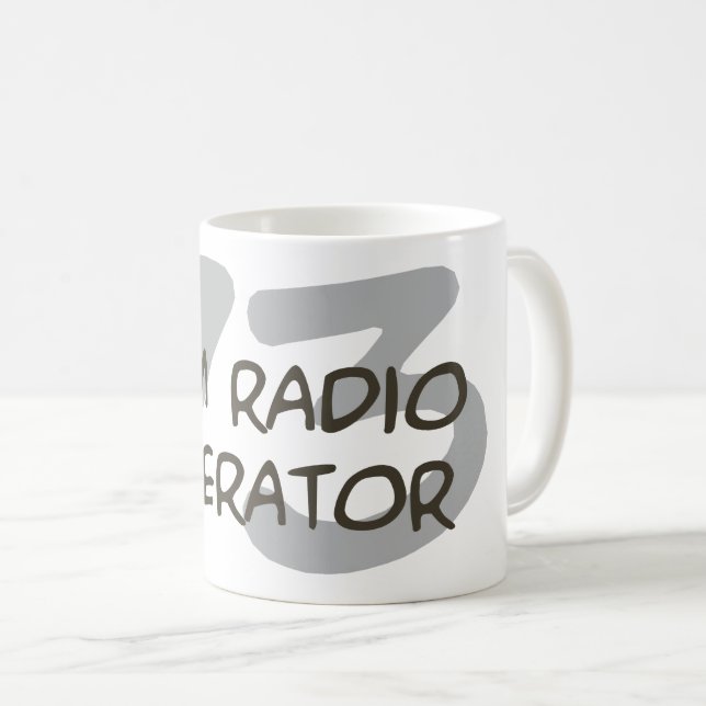Taza De Café Mug Ham Radio (Anverso derecho)