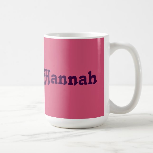Taza De Café Mug Hannah (Derecha)