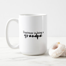 Taza De Café Mug - Happiness Is Being A Grandpa