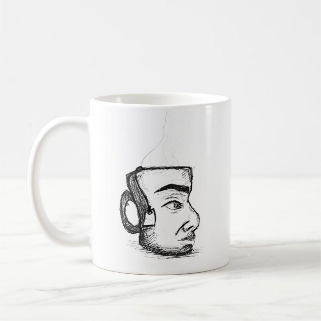 Taza De Café Mug Head (Izquierda)