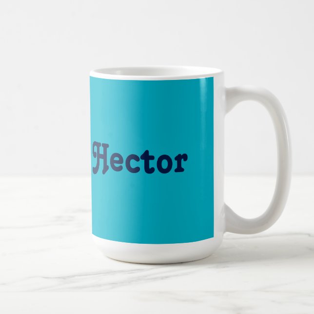 Taza De Café Mug Hector (Derecha)