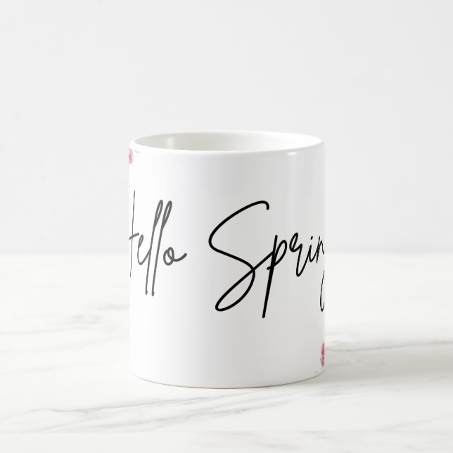 Taza De Café Mug Hello spring (Centro)