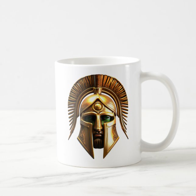 Taza De Café Mug heróica para el cargo o el den (Derecha)