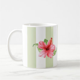 Taza De Café Mug - Hibiscus rosado
