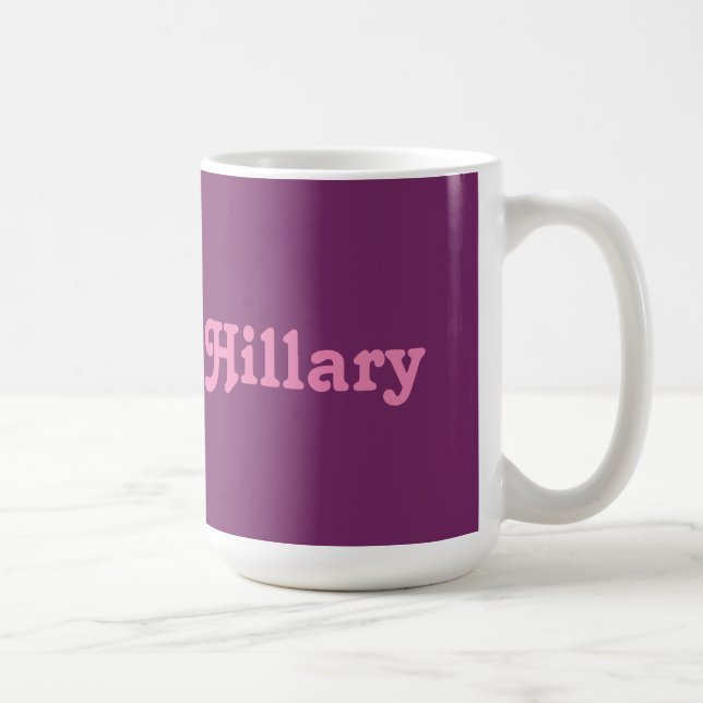 Taza De Café Mug Hillary (Derecha)