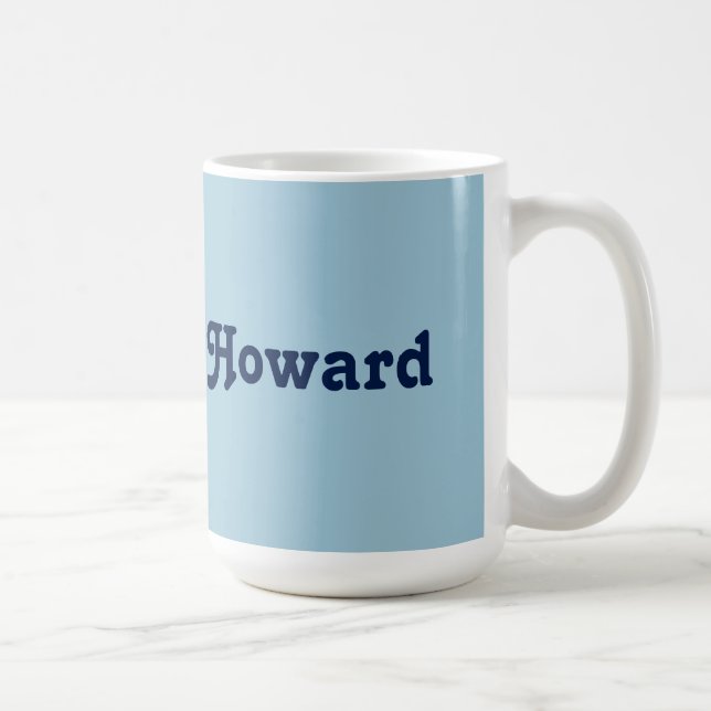 Taza De Café Mug Howard (Derecha)