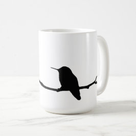 Taza De Café Mug - Hummingbird Silhouette