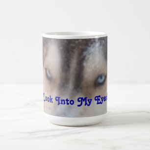 Taza De Café Mug Husky Blue Eyes