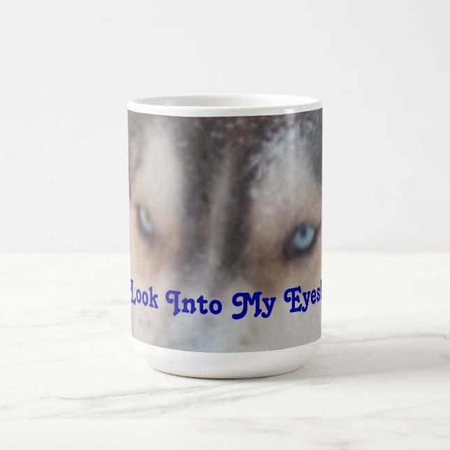 Taza De Café Mug Husky Blue Eyes (Centro)