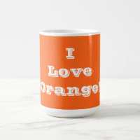 Mug I Love Naranja