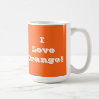 Mug I Love Naranja
