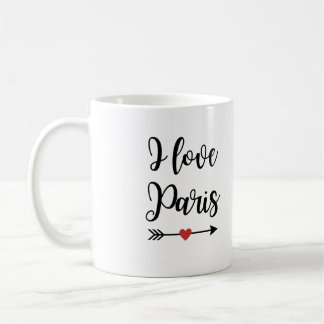 Taza De Café Mug "I Love Paris"