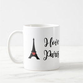 Taza De Café Mug "I Love Paris"