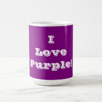 Mug I Love Purple