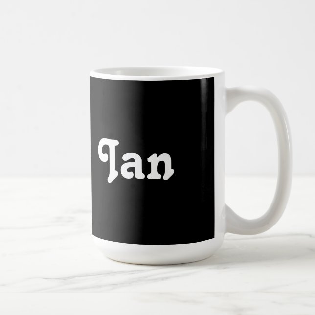 Taza De Café Mug Ian (Derecha)
