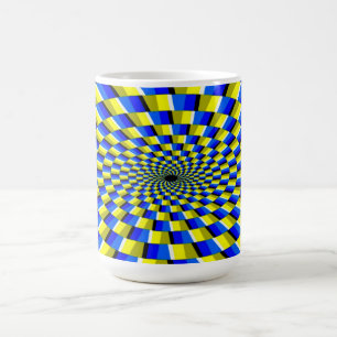 Taza De Café Mug/Ilusión óptica