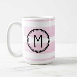 Taza De Café Mug inicial personalizada