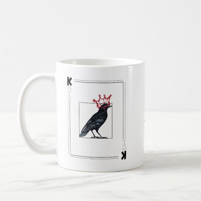 Taza De Café Mug inspirada en libros (Seis de cuervos) (Izquierda)