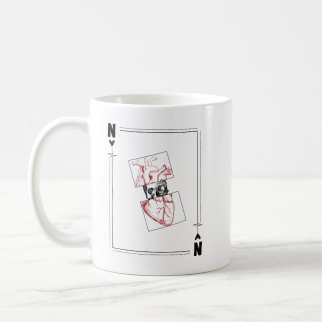 Taza De Café Mug inspirada en libros (Seis de cuervos) (Izquierda)