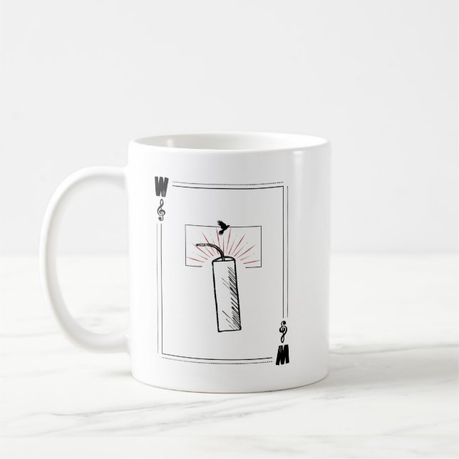 Taza De Café Mug inspirada en libros (Seis de cuervos) (Izquierda)