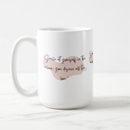 Taza De Café "Mug Inspiradora por amor propio y positividad"
